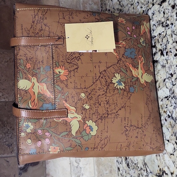 Patricia Nash Handbags - Patricia Nash Floral Map Viana Tote